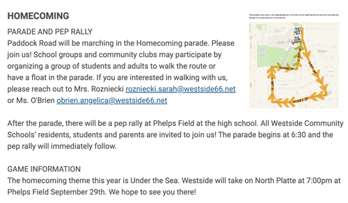 Homecoming Parade